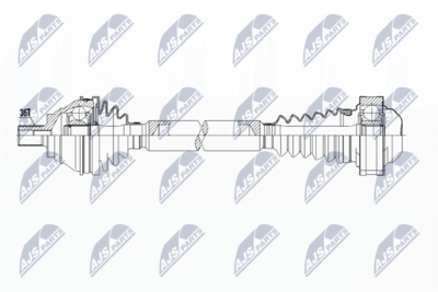 Drive Shaft NTY NPW-VW-059
