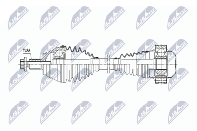 Drive Shaft NTY NPW-VW-063