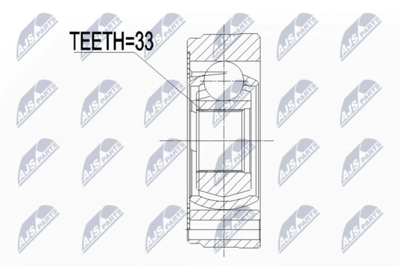 Joint Kit, drive shaft NTY NPW-VW-068