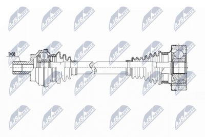 Drive Shaft NTY NPW-VW-087