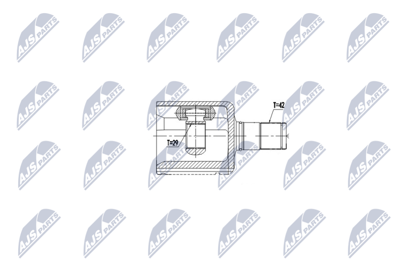 NTY NPW-VW-090 Joint Kit, drive shaft