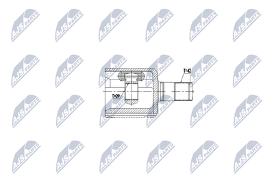 Joint Kit, drive shaft NTY NPW-VW-090