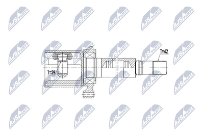 Joint Kit, drive shaft NTY NPW-VW-092