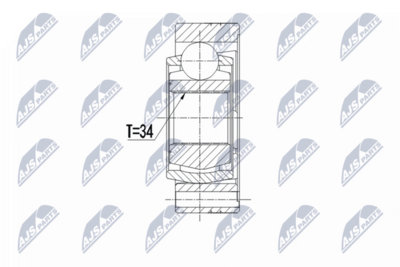 Joint Kit, drive shaft NTY NPW-VW-122