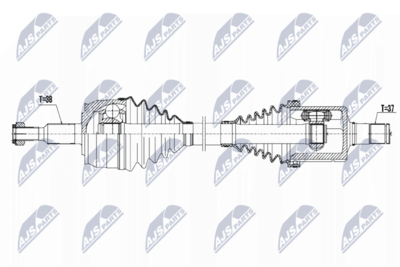 Drive Shaft NTY NPW-VW-129
