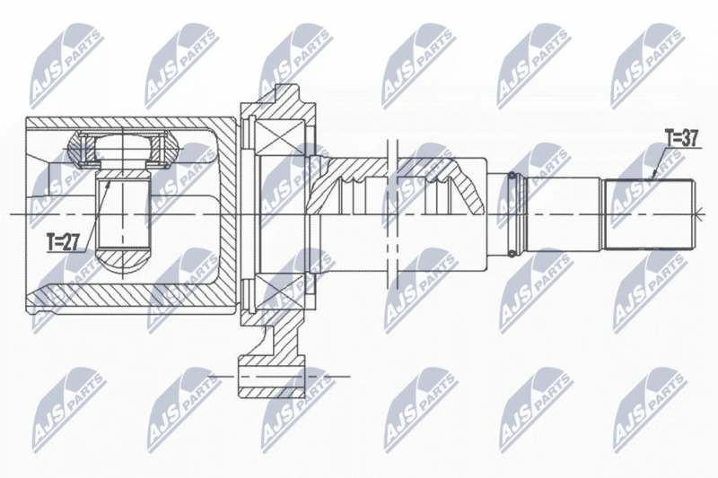 NTY NPW-VW-130 Joint Kit, drive shaft