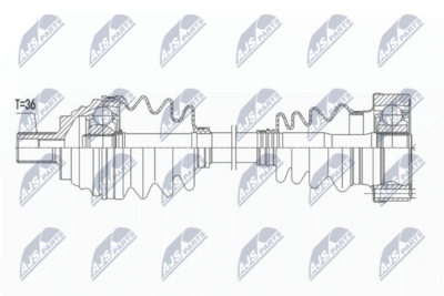 Drive Shaft NTY NPW-VW-161