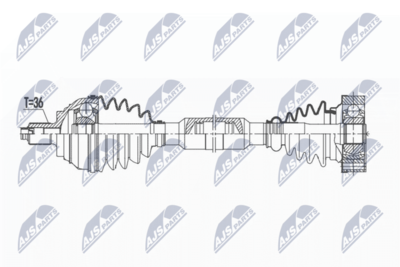 Drive Shaft NTY NPW-VW-171