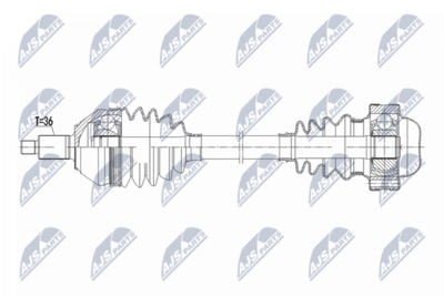 Drive Shaft NTY NPW-VW-246