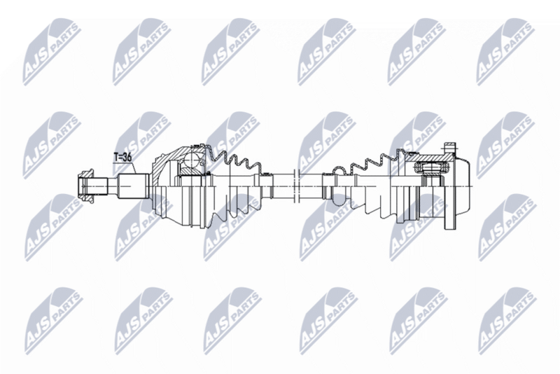 NTY NPW-VW-250 Drive Shaft