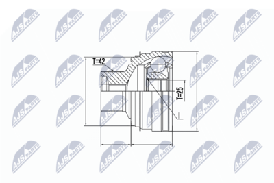 Joint Kit, drive shaft NTY NPZ-AU-055