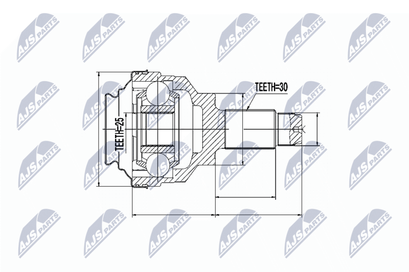 NTY NPZ-BM-002 Joint Kit, drive shaft