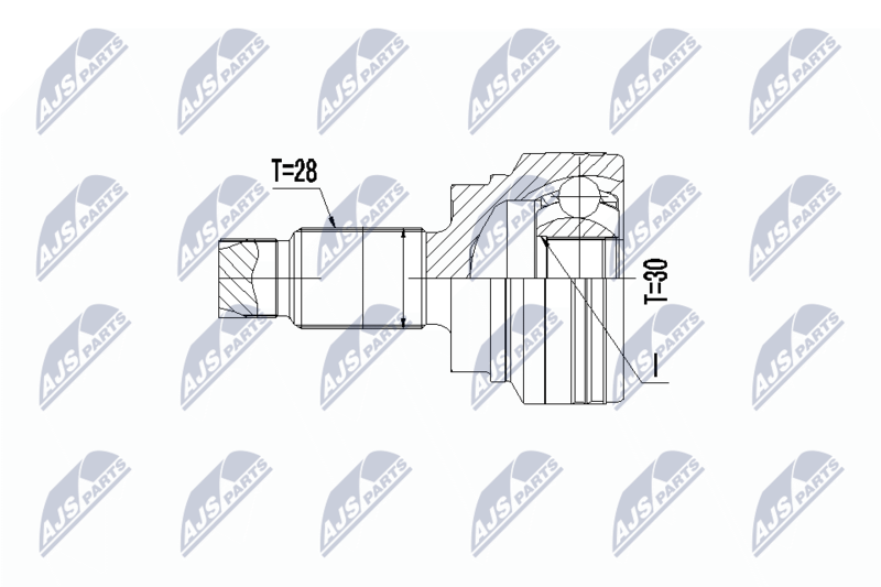 NTY NPZ-BM-013 Joint Kit, drive shaft