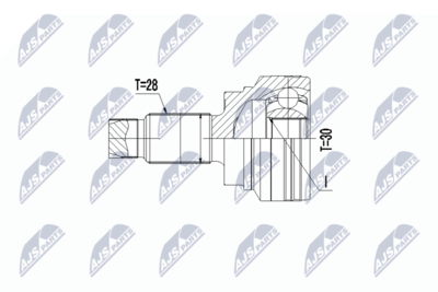 Joint Kit, drive shaft NTY NPZ-BM-013