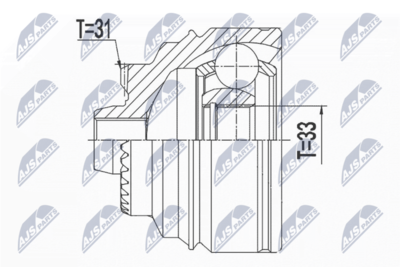 Joint Kit, drive shaft NTY NPZ-BM-025