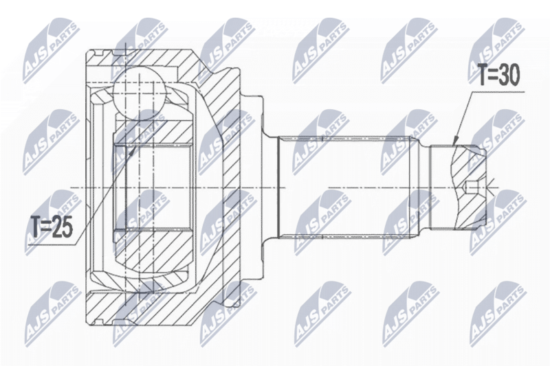 NTY NPZ-BM-026 Joint Kit, drive shaft