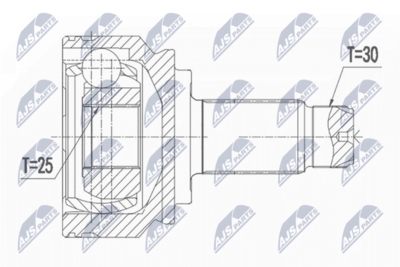 Joint Kit, drive shaft NTY NPZ-BM-026
