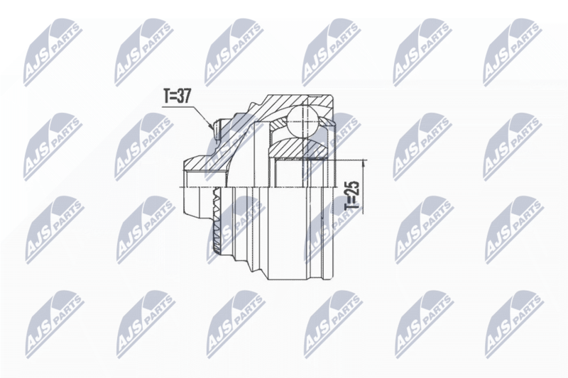 NTY NPZ-BM-027 Joint Kit, drive shaft