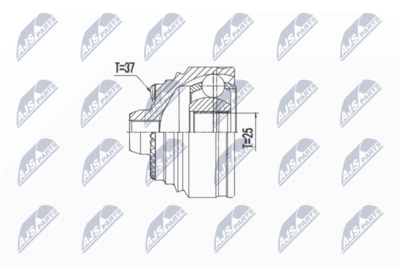 Joint Kit, drive shaft NTY NPZ-BM-027