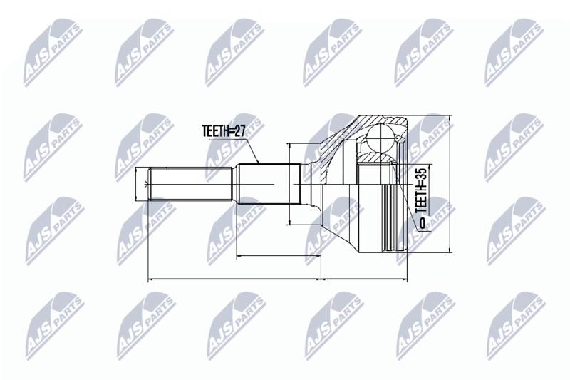 NTY NPZ-CH-011 Joint Kit, drive shaft