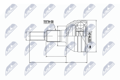Joint Kit, drive shaft NTY NPZ-CH-020
