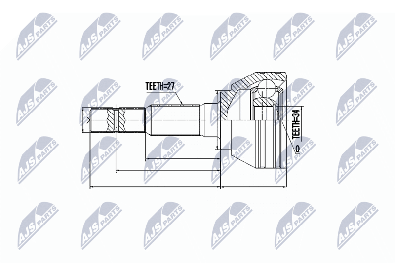 NTY NPZ-CH-021 Joint Kit, drive shaft