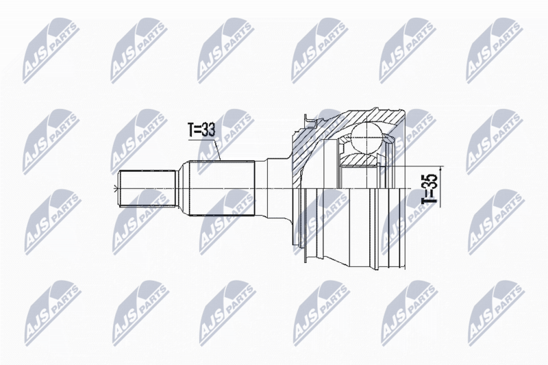 NTY NPZ-CH-027 Joint Kit, drive shaft