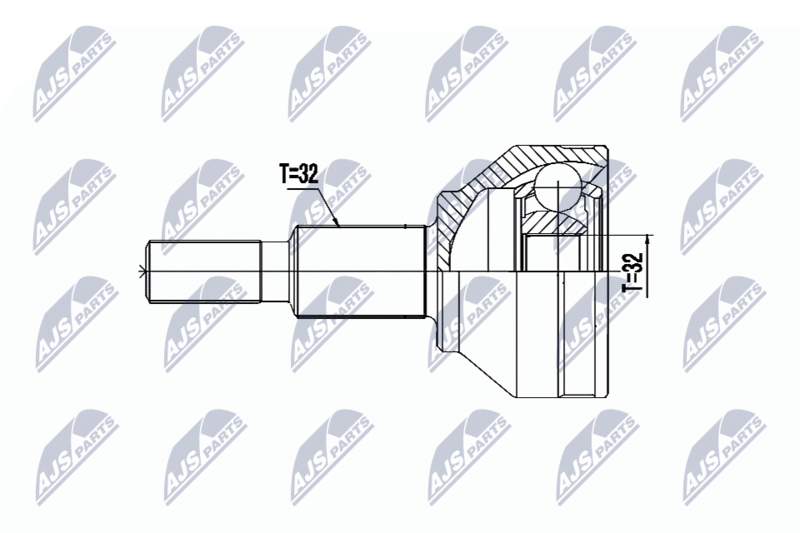 NTY NPZ-CH-029 Joint Kit, drive shaft