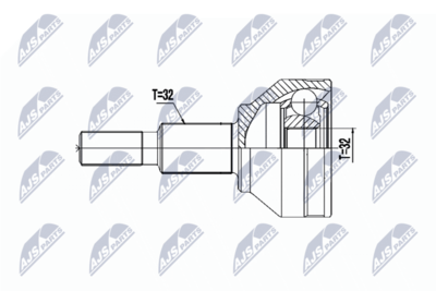 Joint Kit, drive shaft NTY NPZ-CH-029