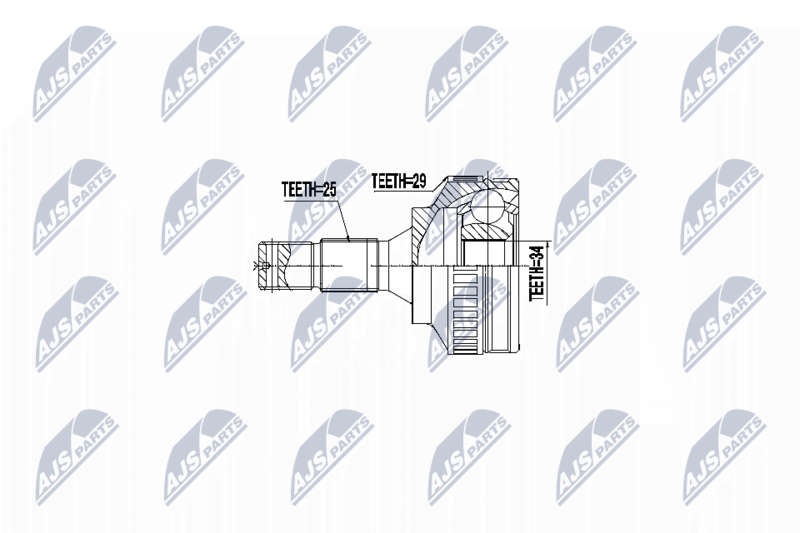 NTY NPZ-CT-009 Joint Kit, drive shaft
