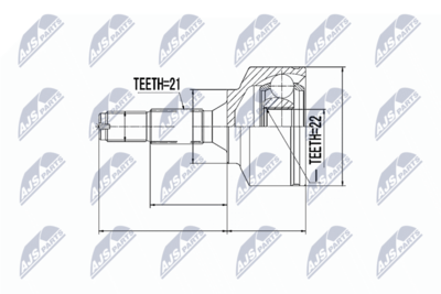 Joint Kit, drive shaft NTY NPZ-CT-011