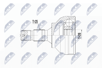 Joint Kit, drive shaft NTY NPZ-CT-022