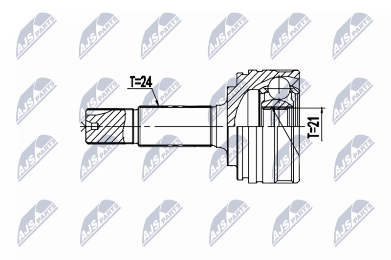 NTY NPZ-CT-026 Joint Kit, drive shaft
