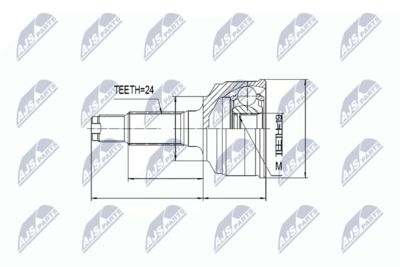 Joint Kit, drive shaft NTY NPZ-DA-012