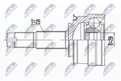 Joint Kit, drive shaft NTY NPZ-DW-033