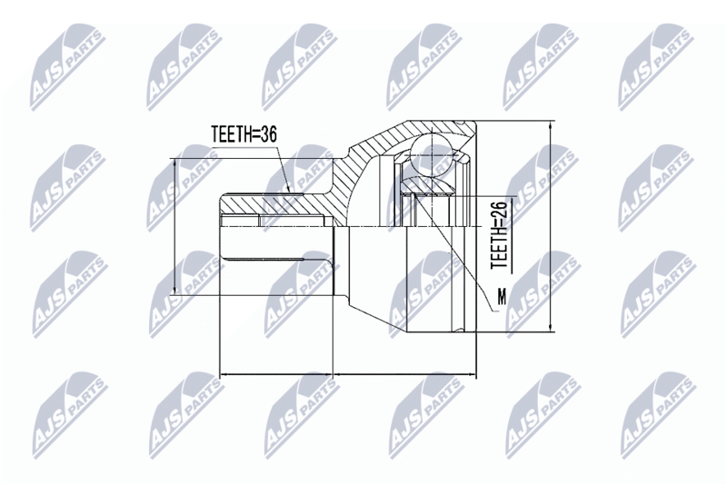 NTY NPZ-FR-027 Joint Kit, drive shaft