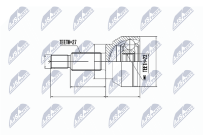 Joint Kit, drive shaft NTY NPZ-FR-028