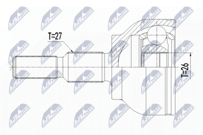 Joint Kit, drive shaft NTY NPZ-FR-044