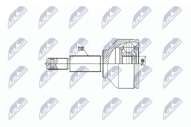 NTY NPZ-FR-053 Joint Kit, drive shaft