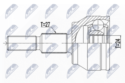Joint Kit, drive shaft NTY NPZ-FR-057