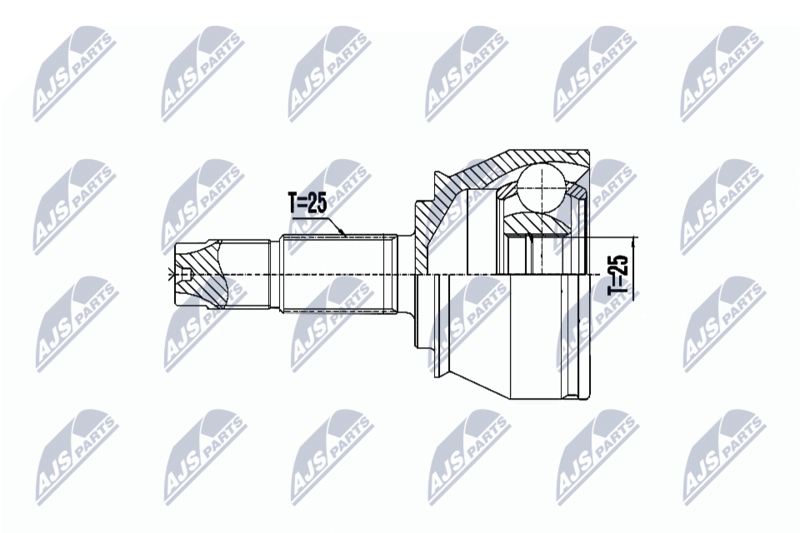 NTY NPZ-FT-056 Joint Kit, drive shaft