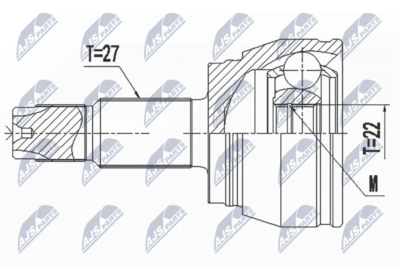 Joint Kit, drive shaft NTY NPZ-FT-057