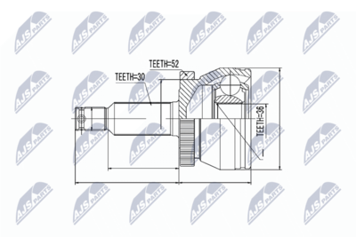 Joint Kit, drive shaft NTY NPZ-HY-504