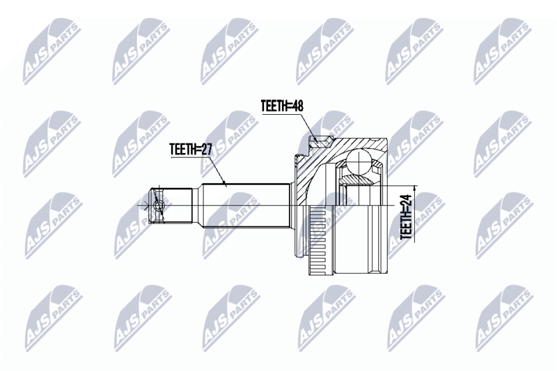 NTY NPZ-HY-552 Joint Kit, drive shaft