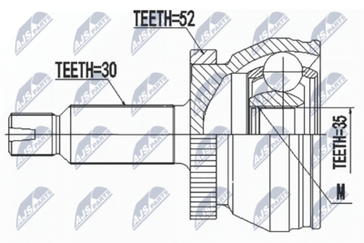 Joint Kit, drive shaft NTY NPZ-HY-554