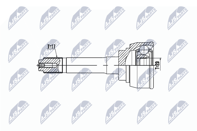 NTY NPZ-IS-009 Joint Kit, drive shaft