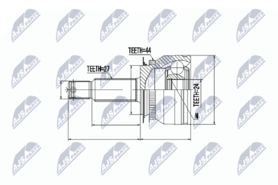 Joint Kit, drive shaft NTY NPZ-KA-305