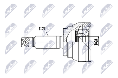 Joint Kit, drive shaft NTY NPZ-KA-369