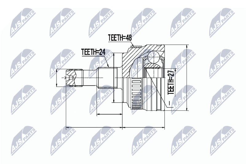 NTY NPZ-ME-005 Joint Kit, drive shaft