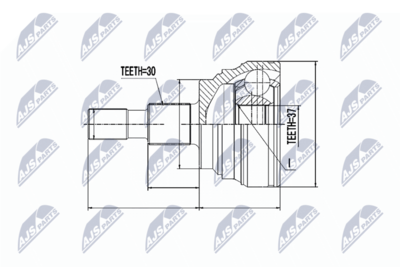 Joint Kit, drive shaft NTY NPZ-ME-014